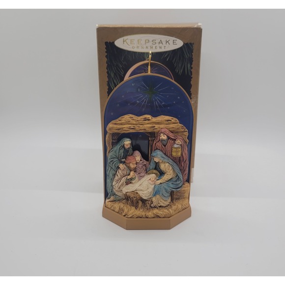 Hallmark Other - 1996 Hallmark Keepsake Ornament The Nativity Joyce Lyle Holy Family Christmas